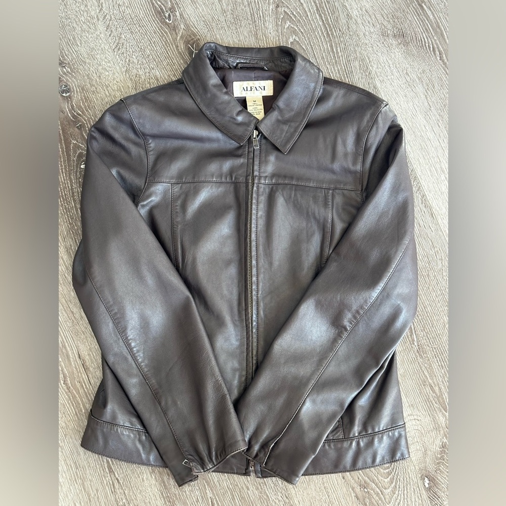 Vintage leather jacket